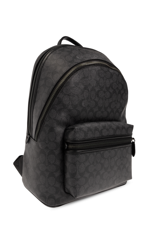 Black Backpack with logo Coach - Vitkac GB